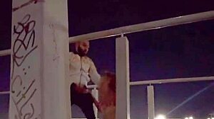 Couple has quickie sex on the bridge