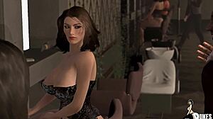 Rich black guys can’t resist sharing Instagram thots at a wild party.