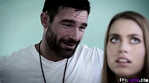 Horny professor charles dera secretly fucked beautiful teen 18+ student jill kassidy in the bathroom