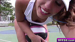 Athletic Lesbians Boldly Lick And Finger Sweet Pussies In Hardcore Action