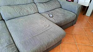 Sucking my boyfriend's friend while he's lost in GTA on the sofa.