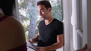 Only Anal Makes Pale Skinny Bitch Cum!