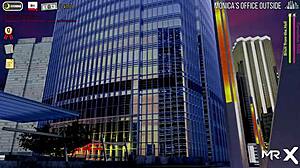 fashion business girl shows boobs in red suit episode 1 scene 72 in 3d anime hentai