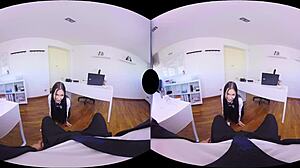 Hey, Check Out This Virtual Secretary In 3D From Virtualrealporn Com