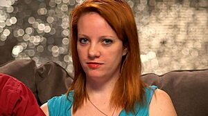 in their reality show, the redhead couple decides to add a third for oral fun