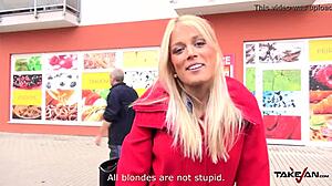 Blonde Sells Her Virginity On The Street To Guys In Van For Reality Fuck
