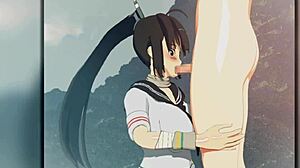 Hey, wanna see Super Yaeko in hot erotic 3D action?