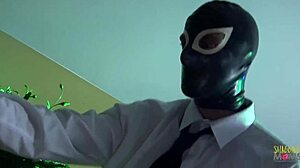 Tanya Tate in black fishnet gets pounded hard from behind