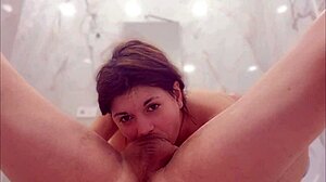 Teen gets fucked in the mouth in an amateur video sorry i couldnt make it any more sit still