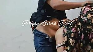 Teen Couple Fucks In Public Mall Fire Exit, Almost Caught