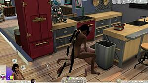 Sims 4 Shemale Anal Compilation with Futa Assfucking and Feet