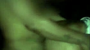 African mature milf Melissa Devassa bends over for doggystyle blowjob in 3some party