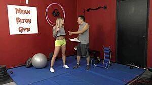 Mean bitch in the gym - Karma Rx - femdom