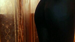 Petite Brunette Dances In Spandex Leggings