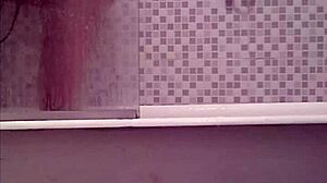 Spying on Step-Sister While Bathing