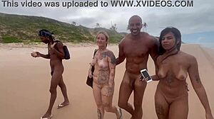 i hit the nudist beach in bahia to hook up with some locals