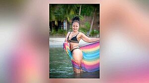 Tropical Nights Temptation with Seductive Photoshoot and Kinky Daddy Play