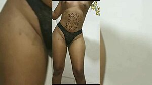 New model more6 tlg poses in lingerie for her first photoshoot