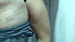 this sexy babysitter is screaming with pleasure in the house