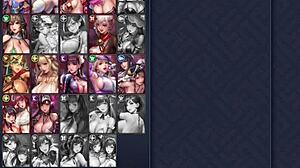 Kinky lesbian sex unfolds in 3D hentai on Sky Island game