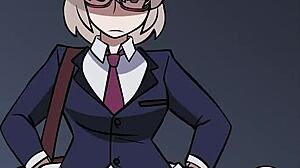 In Necronomicum, Divinewine encounters Vampiranhya in an anime hentai adventure