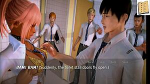 academy 10 game with anime hentai elements