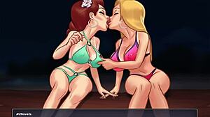 Summertime Saga 248 brings that shaved pussy and bent over doggystyle action.