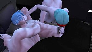 bulma madrastra y esposa epi 2 chupa su hijastro se la folla al lado de su marido y ella le gusta que la follen como una perra infiel y le en duro por el culo netorare