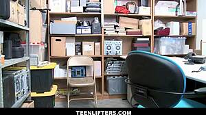 Will Skinny Teen Kenzi Ryans Strip and Fuck Officer to Avoid Arrest?