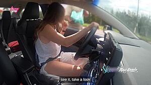 I stopped for fruit and let the seller touch my pussy