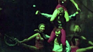 vintage erotic cartoon illustration from anime