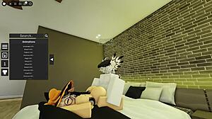 Cute Robloxian Witch Gets Banged Hard by Stranger in Group Scene