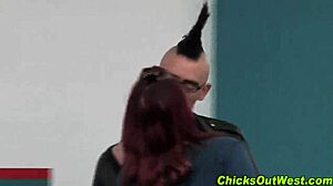 Real Gf Getting Licked by Australian Friend in Stockings