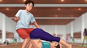 Summertime Saga 248 brings that shaved pussy and bent over doggystyle action.