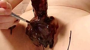 Japanese Gay Couple Cooks Chocolate Banana with Tender and Playful Vibes