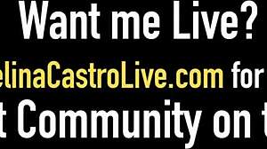 Curvy Cuban Angelina Castro in Heels