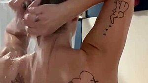 Ivy19921 Cums Hard and Bathes in Steamy Shower Bliss