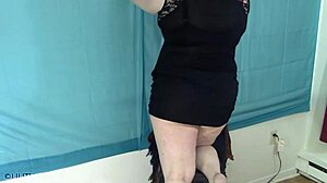 Fat BBW Secretary Roleplays At Work To Get Raise With Big Tits