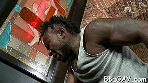 Homosexual pair engages in intimate sex