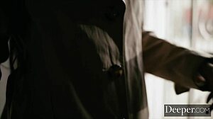 Andreina De Luxe Explores Deepthroat And Rimjob In Bound Position.