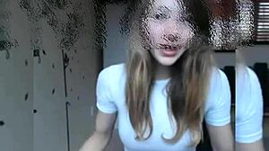 Perfect 18 year old tits slammed hard for two wild hours