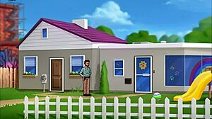 Summertime Saga 248 brings that shaved pussy and bent over doggystyle action.