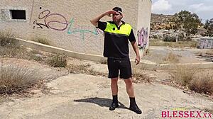 Student Teen 18+ Fucked By Police - Magic Javi & Paola Hard In European Amateur Action