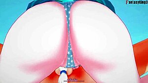 elsa from frozen engages in sucking and sex in this fantasy hentai scene