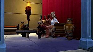 The two commandments: love thy neighbor and don’t steal his wife in The Sims 4 parody