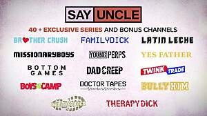 Missionary boys guide straight mormon boy through church anointing ritual