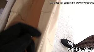 Friends enjoy a group activity with big cock.