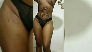 New model more6 tlg poses in lingerie for her first photoshoot