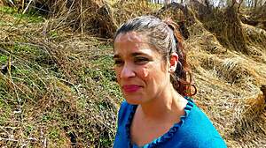 Watch This Curvy Milf's Public Cum Facial Walk Of Shame!