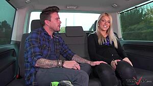 Blonde Sells Her Virginity On The Street To Guys In Van For Reality Fuck